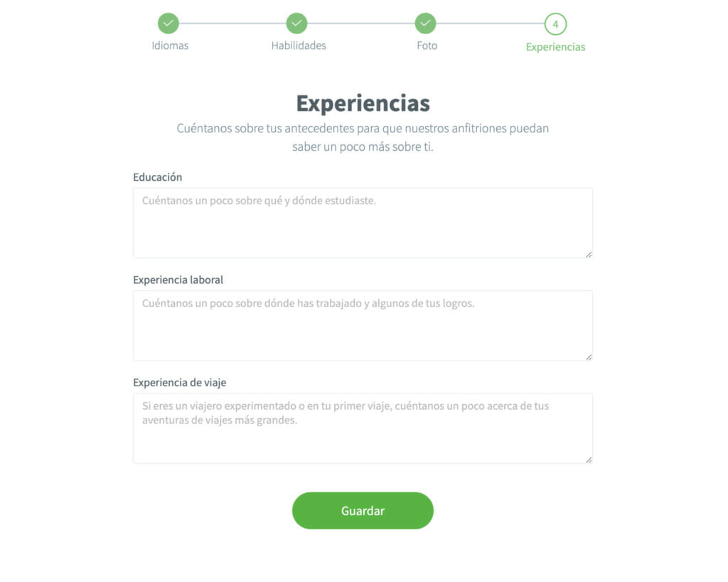 Experiencias worldpackers